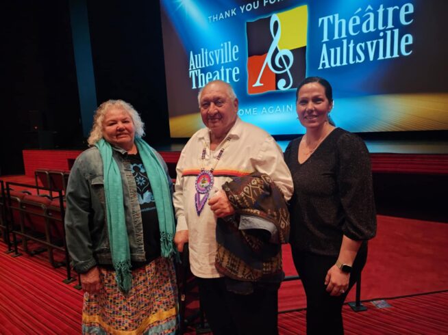 Konwanahktotha, Tom Porter, Jennifer Francis (Aultsville Theatre)